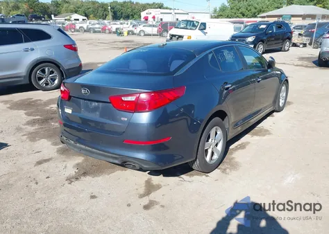 2015 Kia Optima Lx из США, поврежденный, VIN KNAGM4A70F5613122